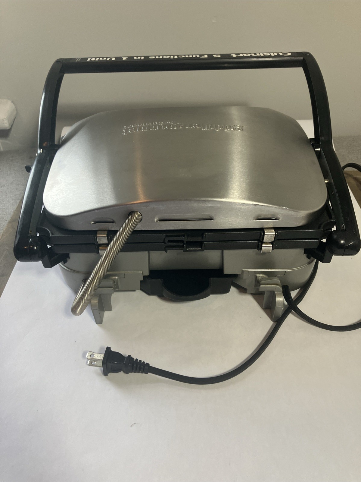 Cuisinart GRID-8N 5-in-1 Griddler | Compact Grill & Panini Press