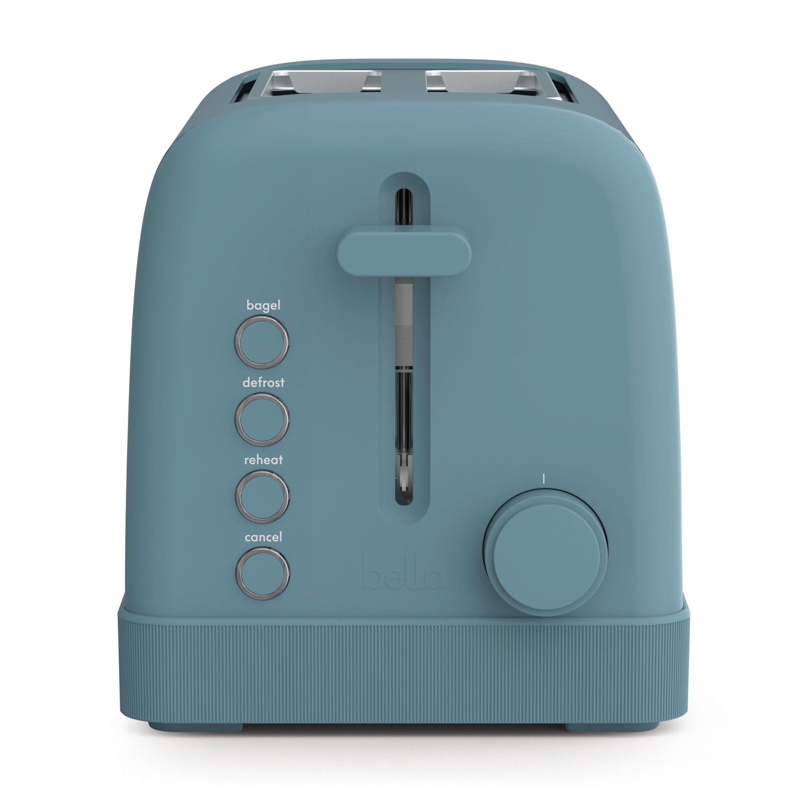 bella 2 Slice Toaster, 6 Setting Shade Control w Reheat, 2 Slice, Surf