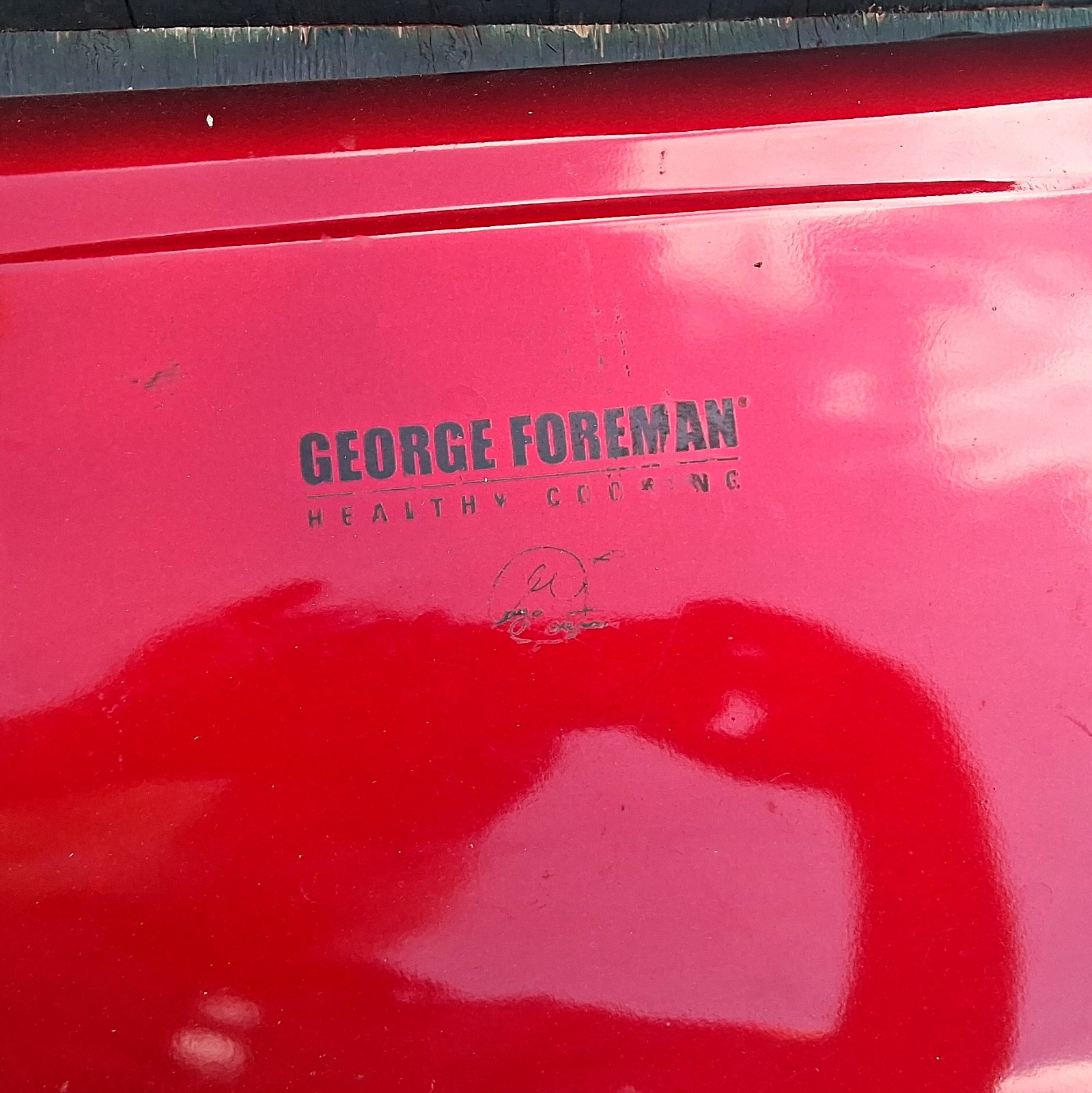 George Foreman Healthy Cooking Non-Stick Contact Grill 1200W Red GRP99