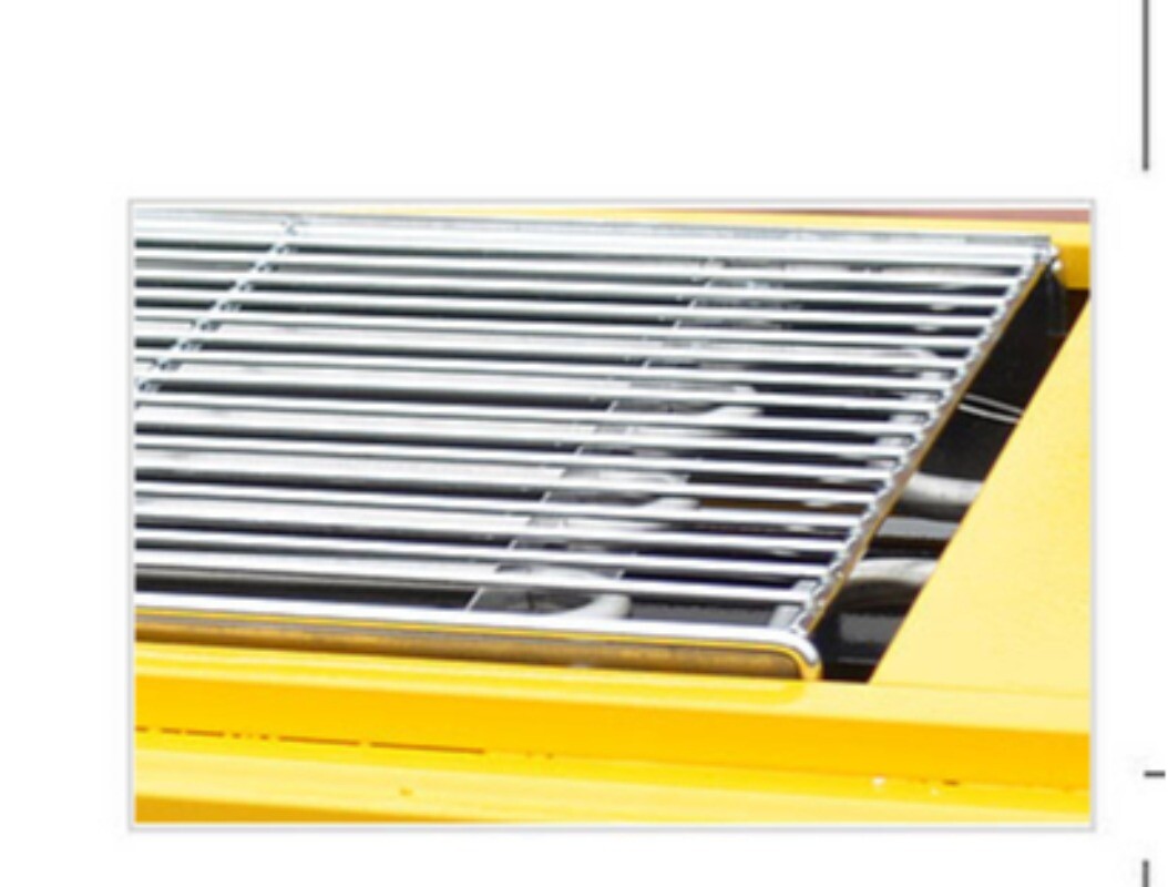 Portable Outdoor Barbecue Grill Electric Grill Electric Indoor Grill Yellow
