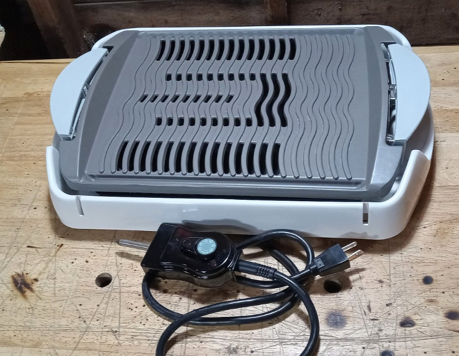Philips HL4500 Indoor/Outdoor Electric Grill Tested Works