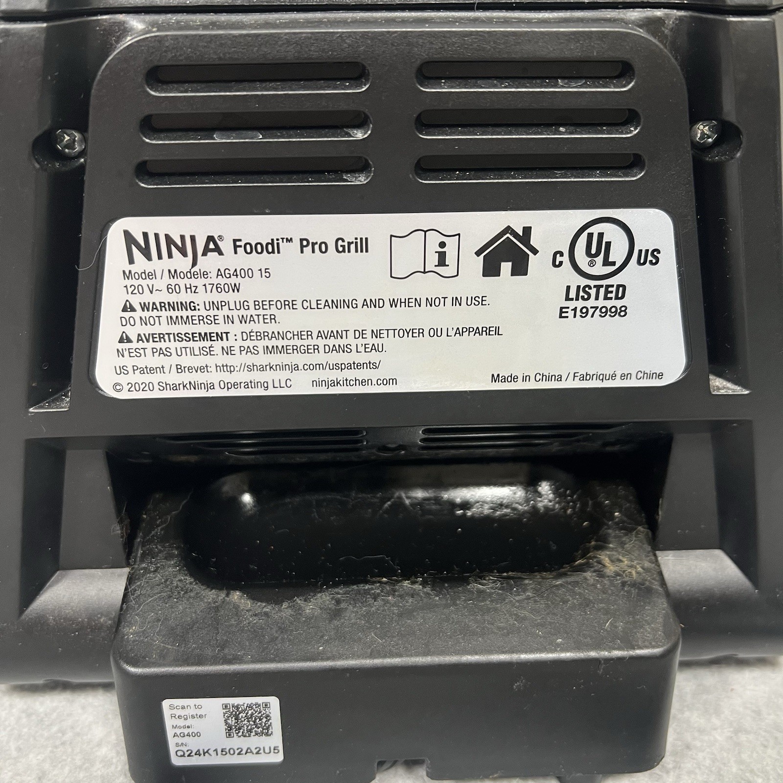 Ninja Foodi Pro Grill AG400