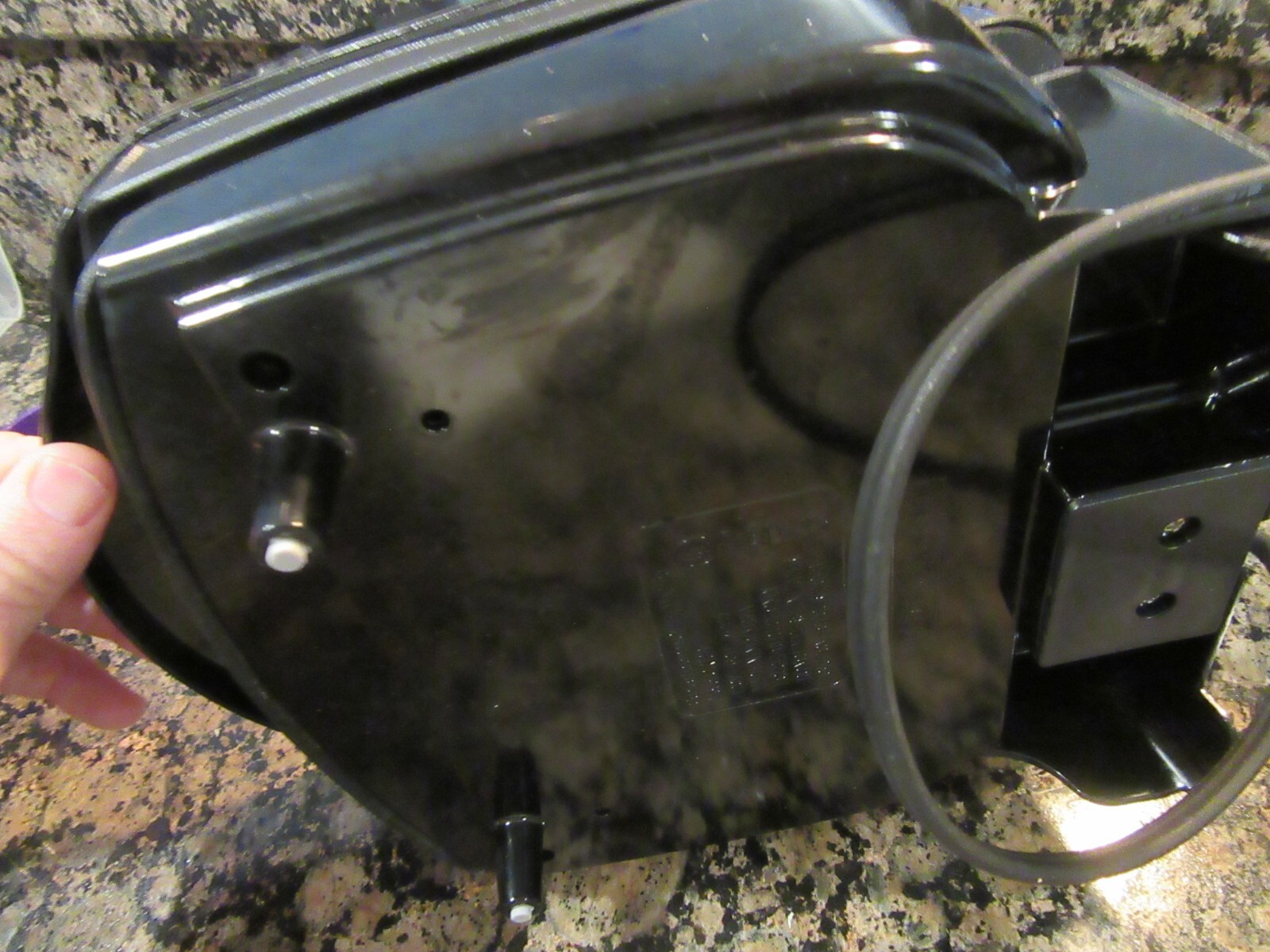 Super Clean George Foreman GR10B 2 Serving Grill Lean Mean Machine! See Video