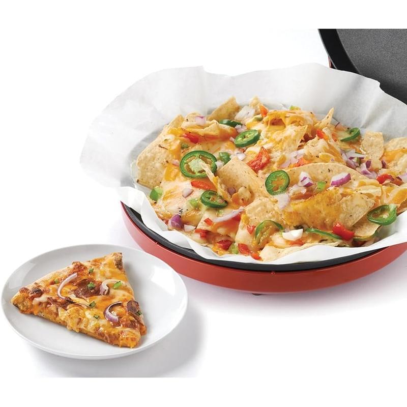 Countertop Pizza Maker 1440W Indoor Electric Grill Nonstick Cooking Appliance US