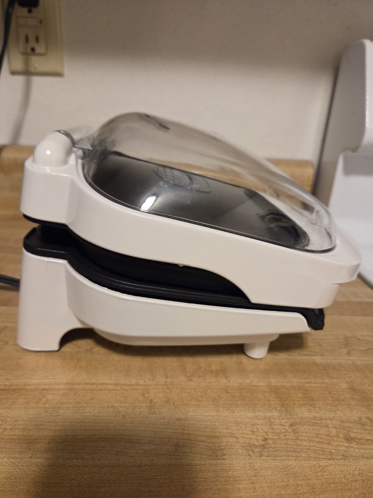 George Foreman Lean Mean Fat Grilling Machine with bun Warmer GR10ABW