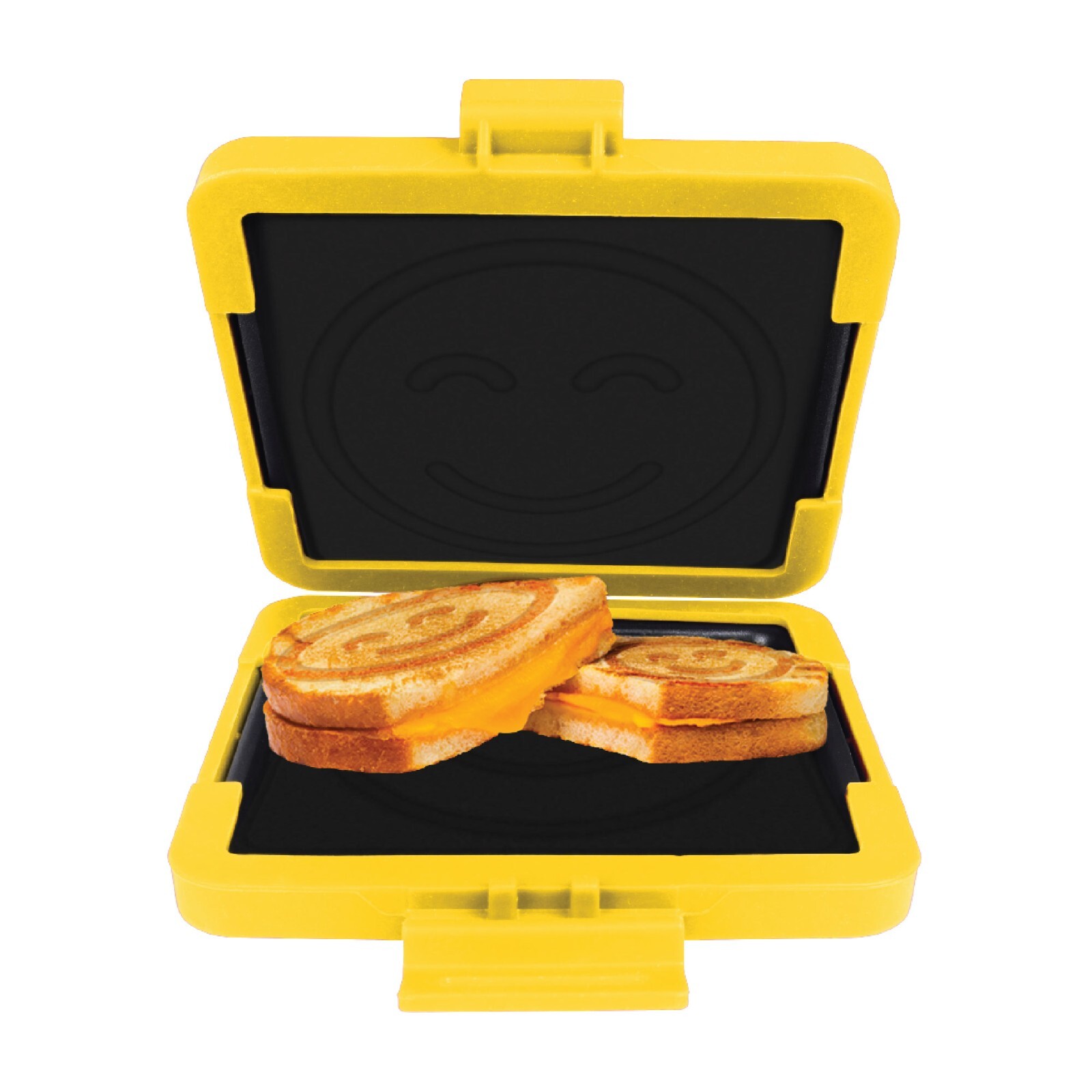 Eezee Muncheez Microwave Sandwich Maker Fun Smiley Toastie Grill