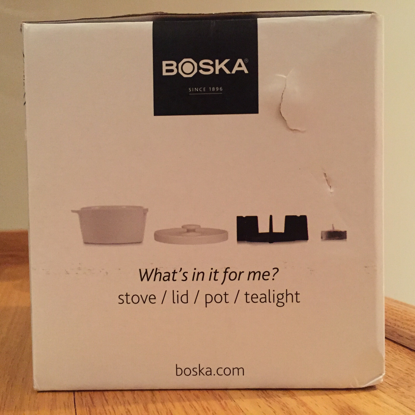 Boska Cheese Baker Oven Safe Dish Keeps Cheese Warm 4-pc set from Holland ~ NIB