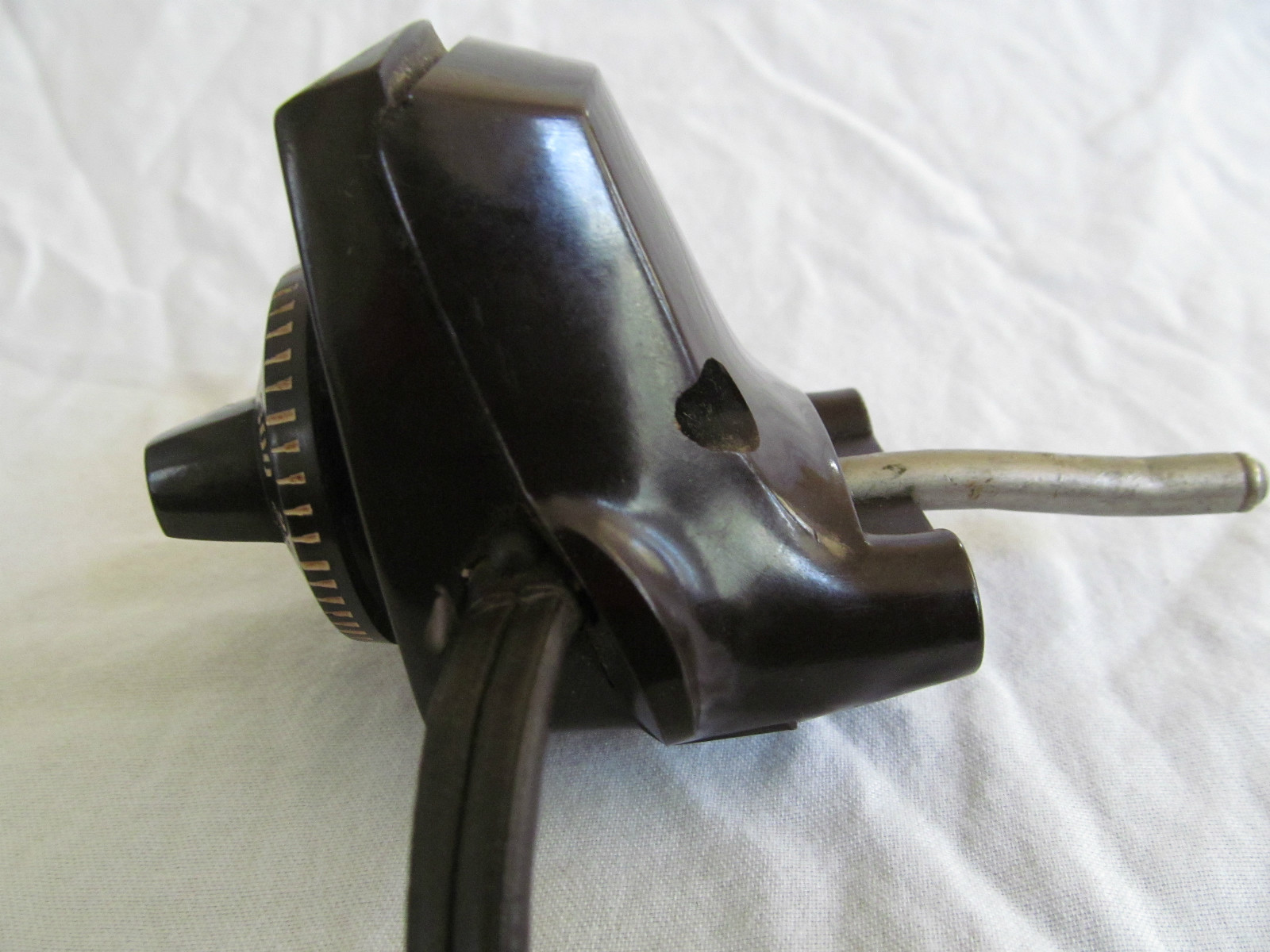 Vintage BPI Brown GE General Electric Heat Control Temperature Probe Power Cord