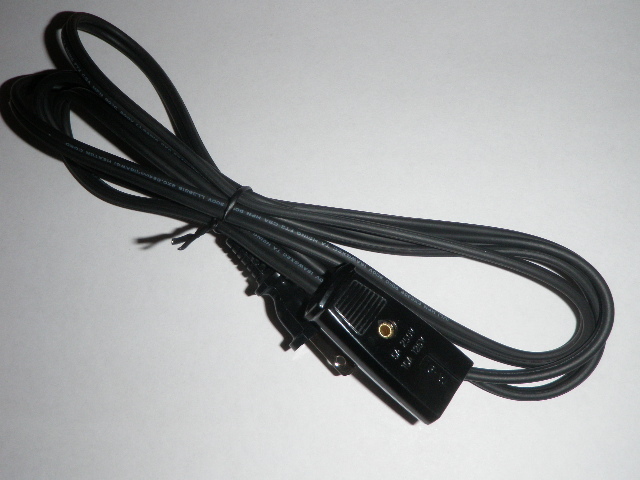 2pin Power Cord for Dazey BAR-B-GRILL Smokeless Grill Model 26001 (Choose Length