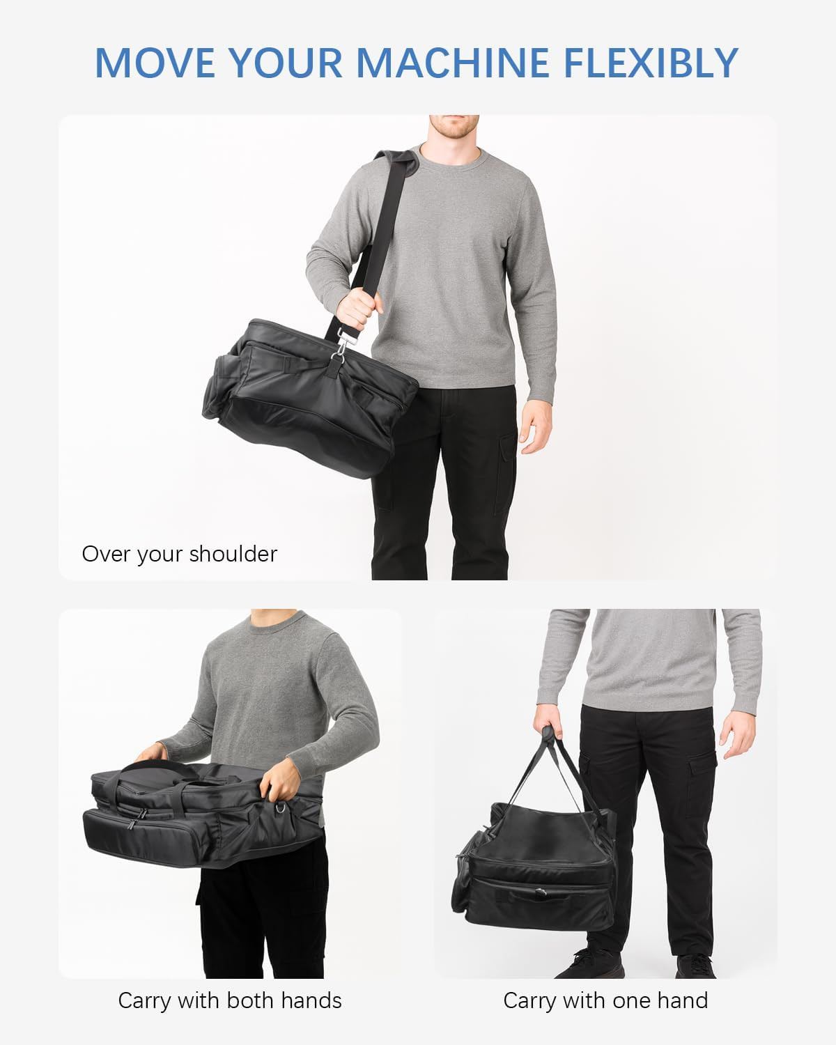 Carrying Bag for Ninja Sizzle Pro XL Indoor Griddle & Grill GX101 — 1280D Water-