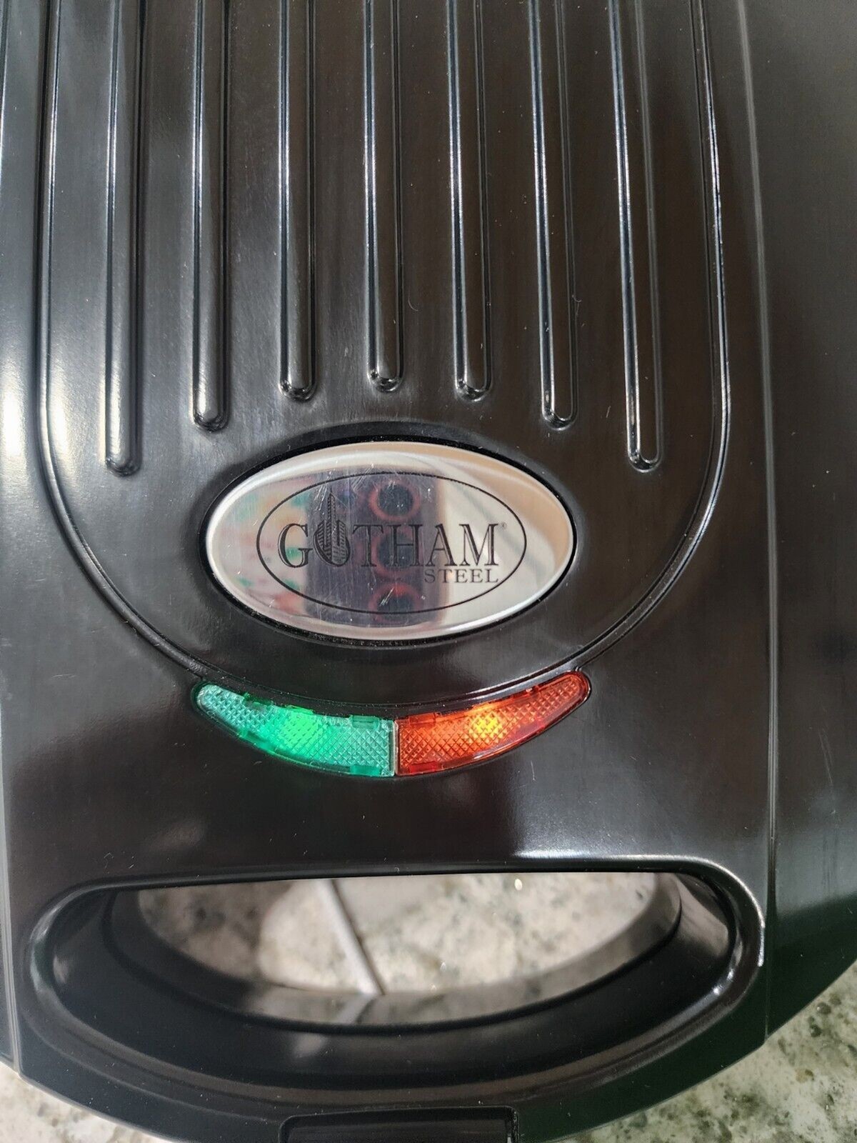 Gotham Steel Dual Electric Sandwich Maker and Panini Grill Non-Stick Model 2108