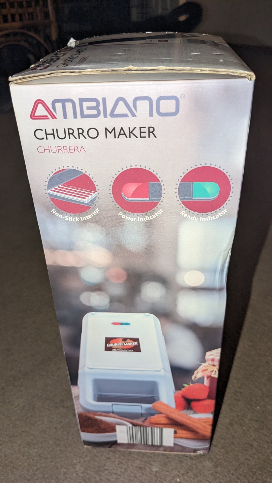 New in Box: Ambiano Electric Churro Maker White 760W
