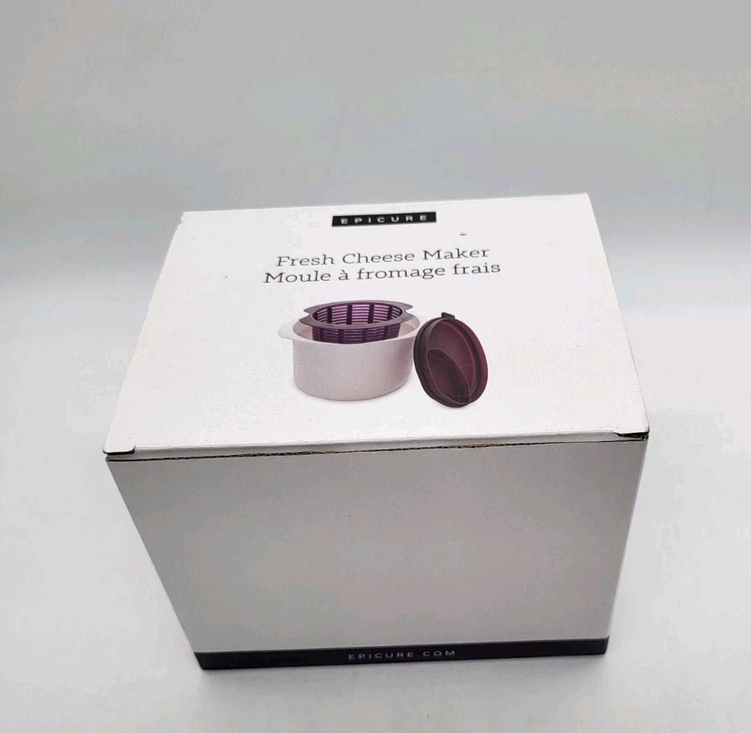EPICURE Microwave Oven Fresh Cheese Maker Homemade Cheese Kitchen Tool – New