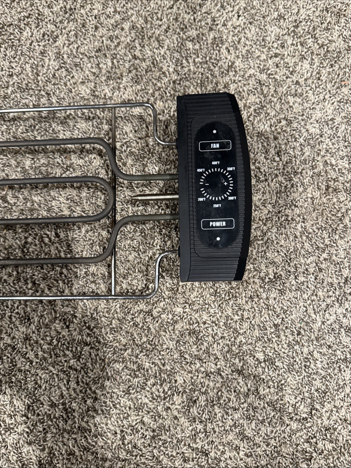 Smokeless Grill XL PG-1500 Heating Element Control Power Unit Only! Tested