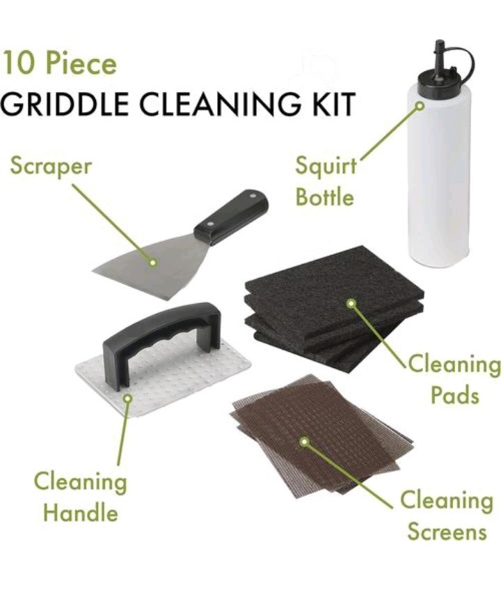 Cuisinart 10 Piece Griddle Cleaning Kit CCK-358 – NEW