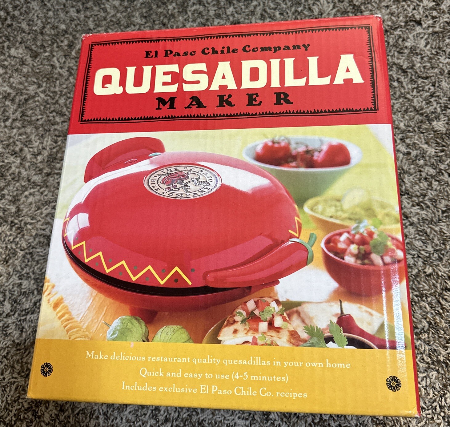 El Paso Chile Company Quesadilla Maker
