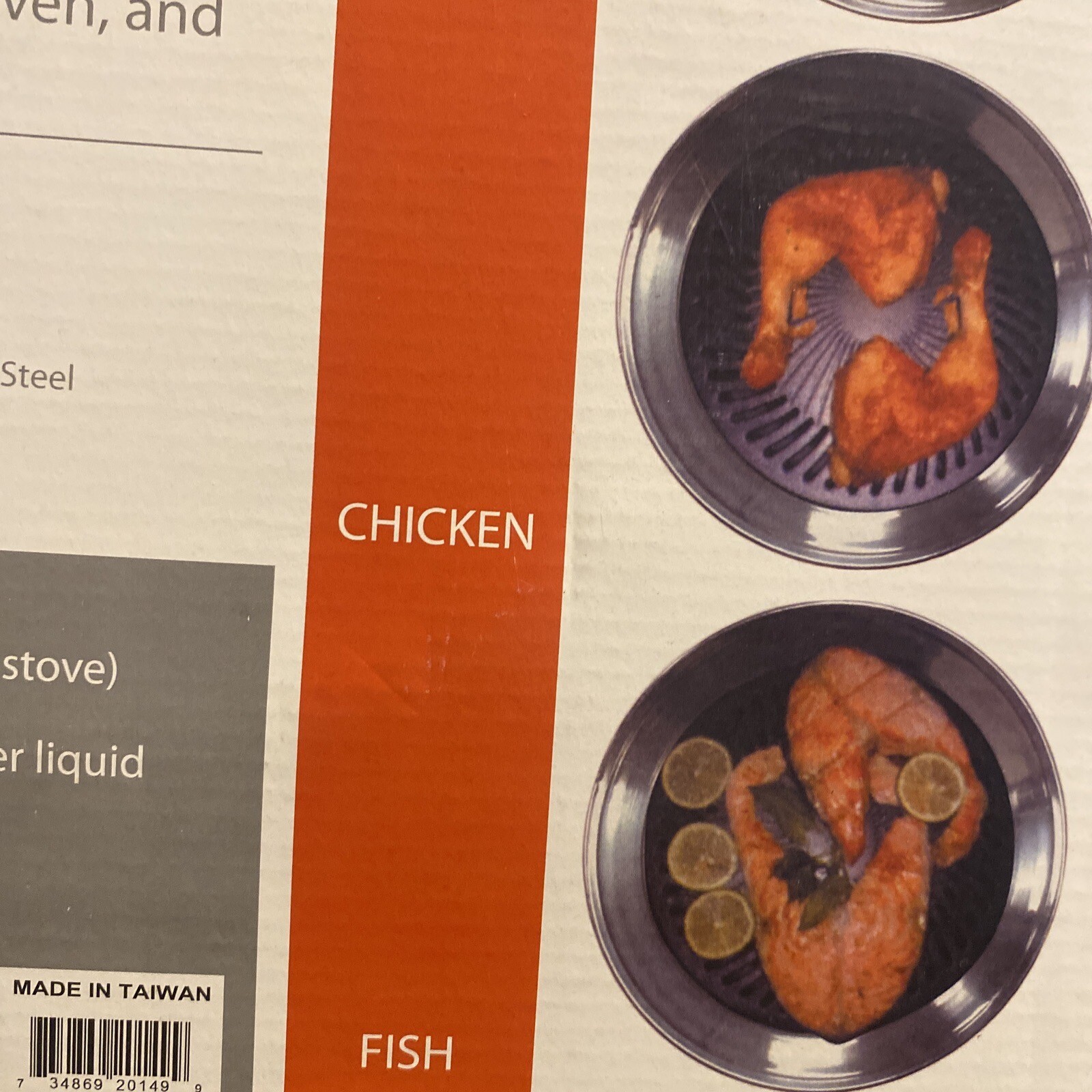 Kitchen + Home Stove Top Smokeless Grill Indoor BBQ,