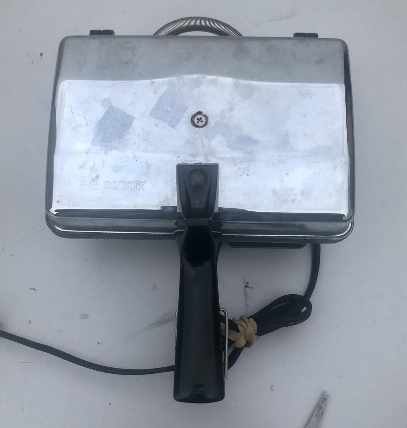 Vintage 1970’s Equity SANDWICHCRAFTER SG2 Chrome Snack/Sandwich Maker WORKING