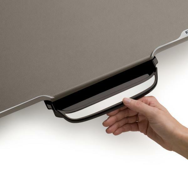 Presto Ceramic Electric Griddle 264 sq. in. Black Temperature Sensor Extra large