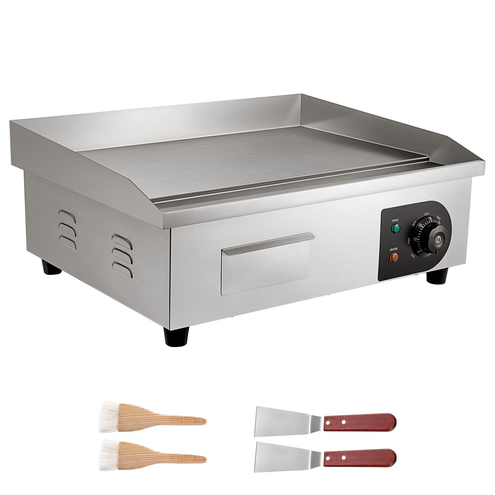 Large Electric Griddle 21×11.8 inch with Adjustable Temperature Control