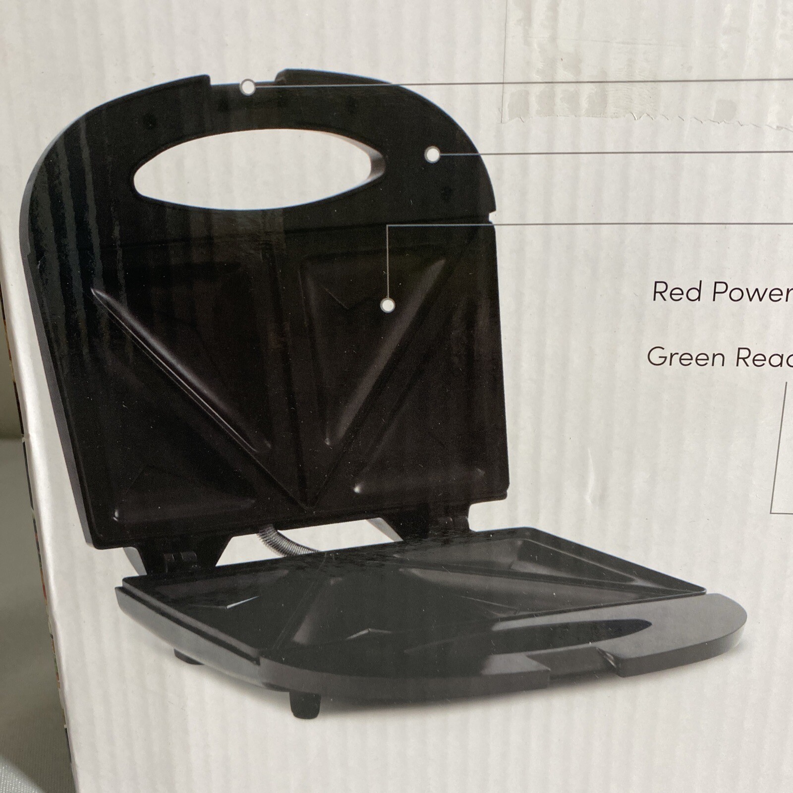 Elite Gourmet Sandwich maker , (T179)