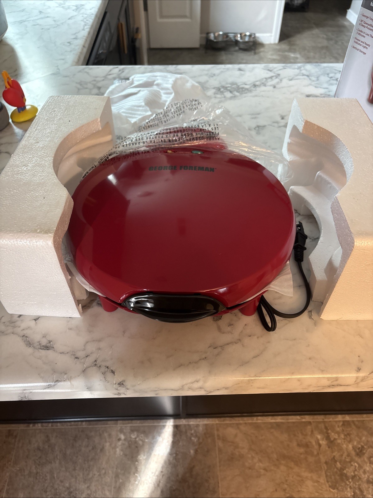 George Foreman GFQ001 Quesadilla Maker Open Box See Details