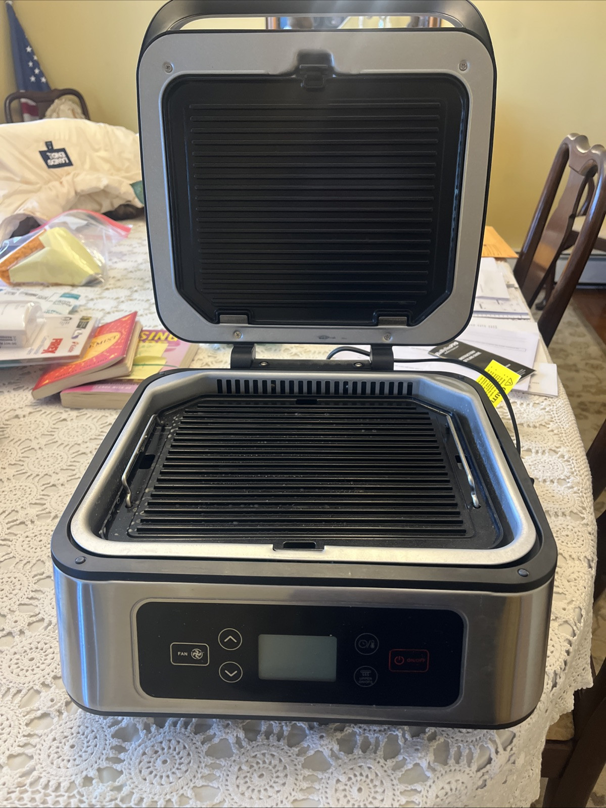SHAQ 3-in-1 Smokeless Grill and Press