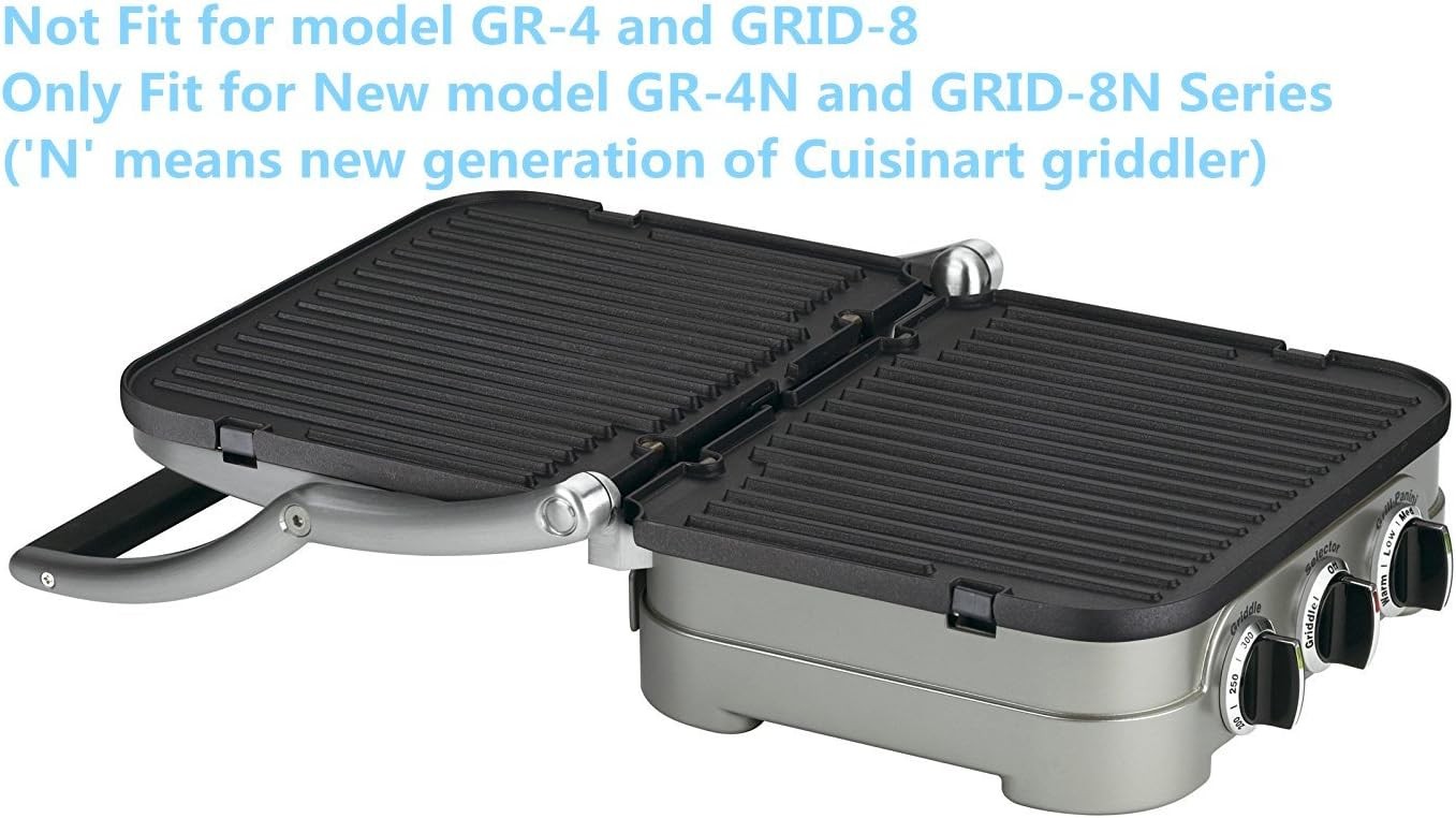 2 PCS Versatile Griddle Plate Sturdy Grill Plate Nonstick Baking Plates