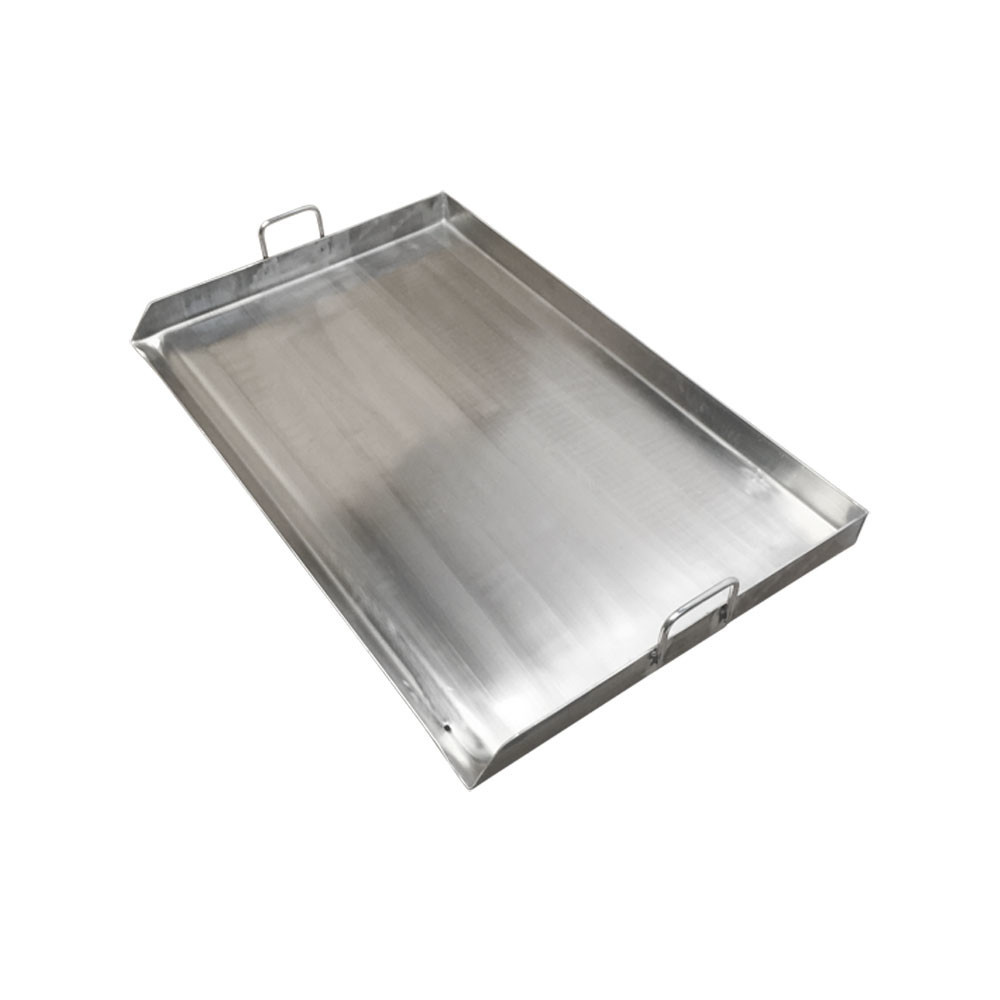 Heavy Duty 32″ Stainless Steel Flat Top Griddle Grill Plancha for Double Burner