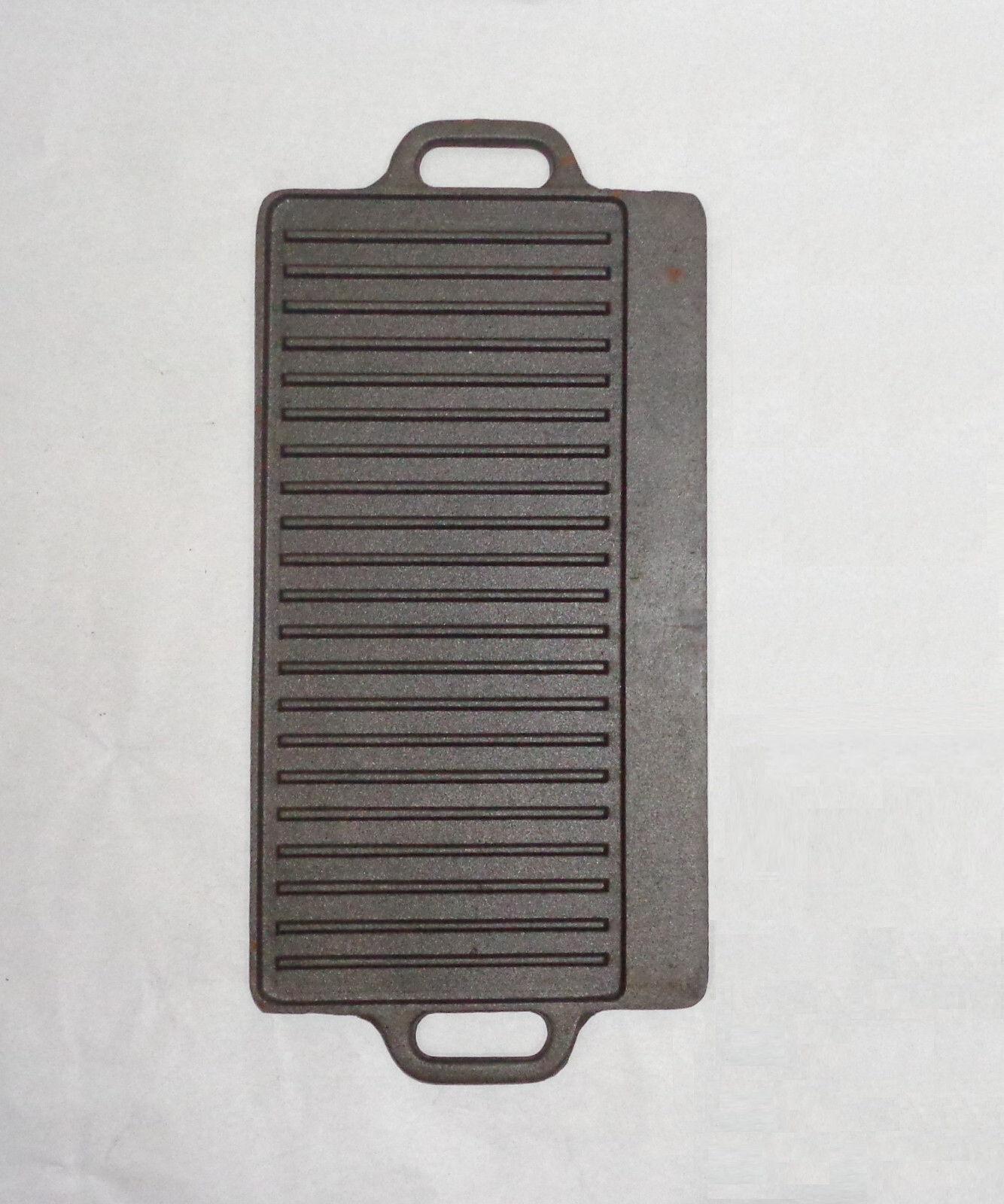 Black Cast Iron Reversible Grill/Griddle Pan 9″ x 16.5″