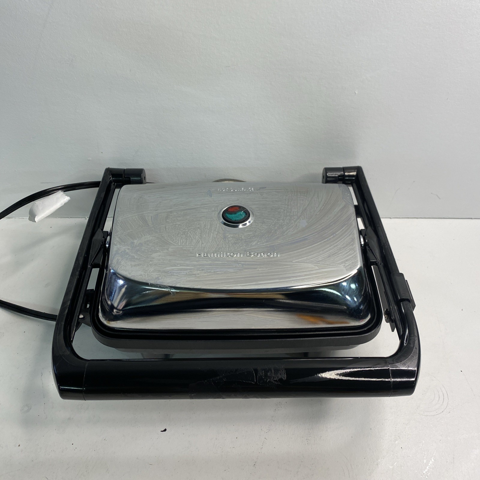 Hamilton Beach Electric Panini Press & Indoor Grill – Stainless Steel (25410)