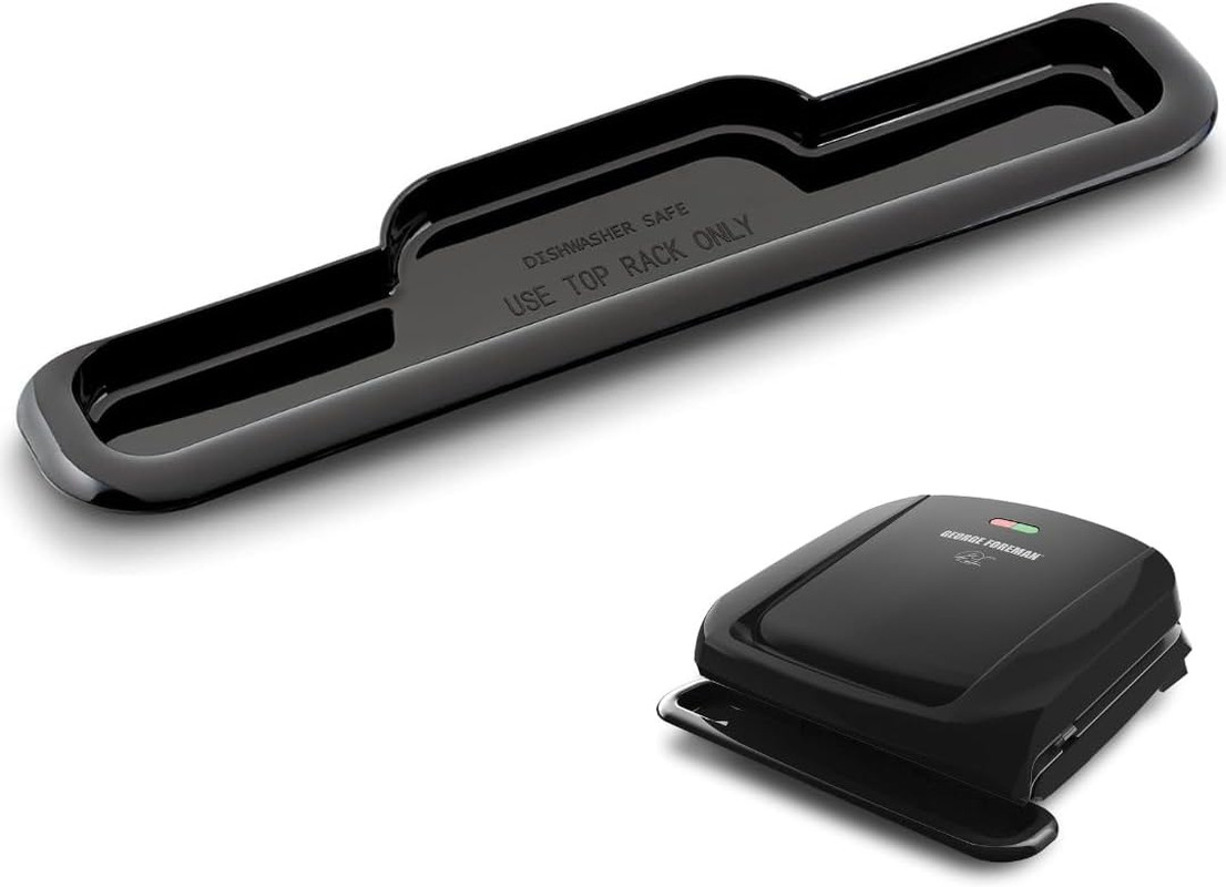 Grill Grease Catcher Cup Drip Tray Pan 12″ Replacement for George Foreman BBQ