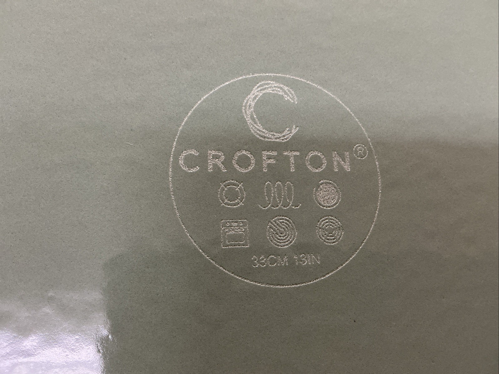 Crofton Two Burner Griddle In Original Box,Light Green