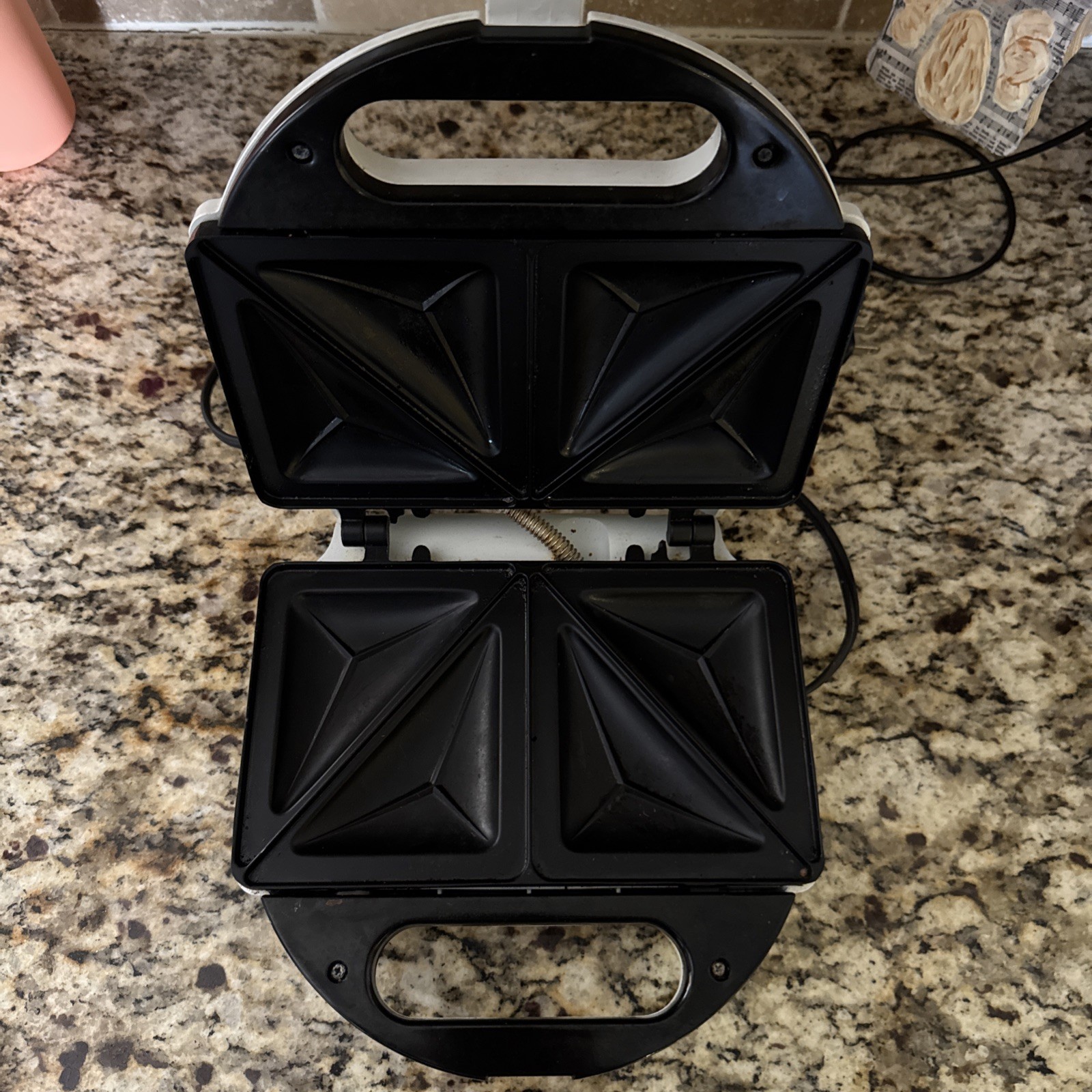 Vintage Magic Chef Sandwich Toaster White Tested And Working