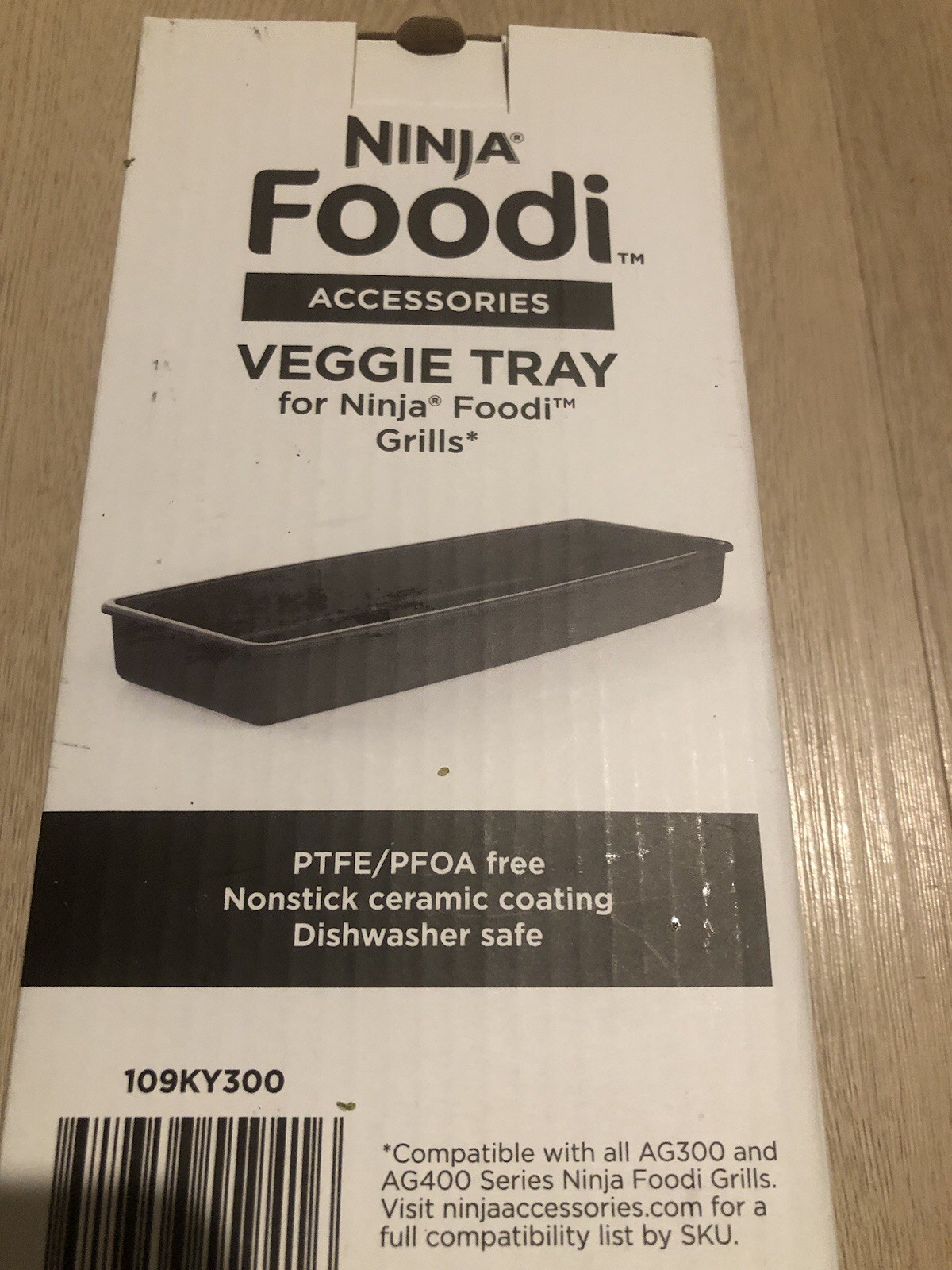 Ninja Foodi Accessories Veggie Tray 109KY300 190709 Grills AG300 AG400 Grey New