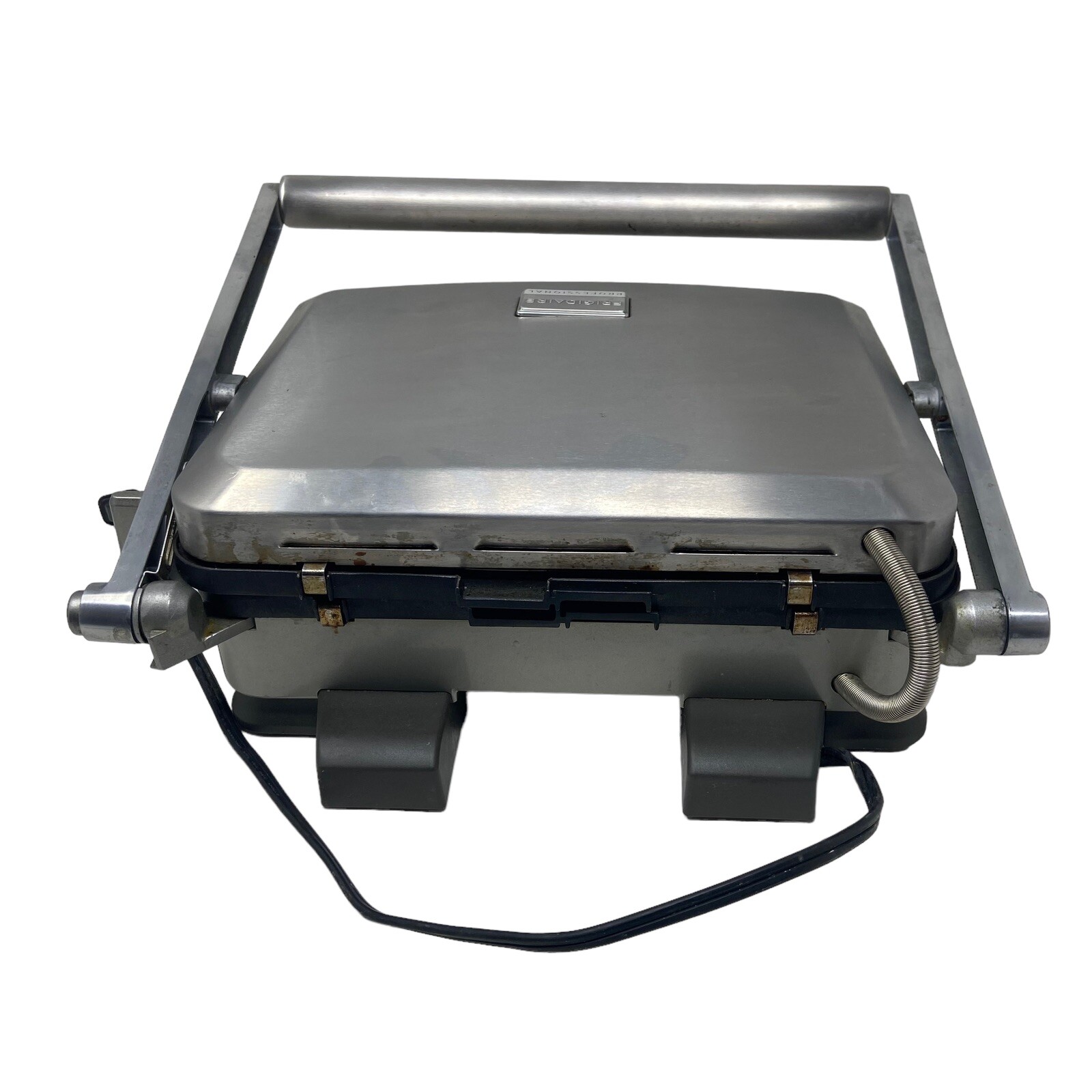 Frigidare Professional Stainless Steel 5-in-1 Panini Grill & Griddle 1500 Watts