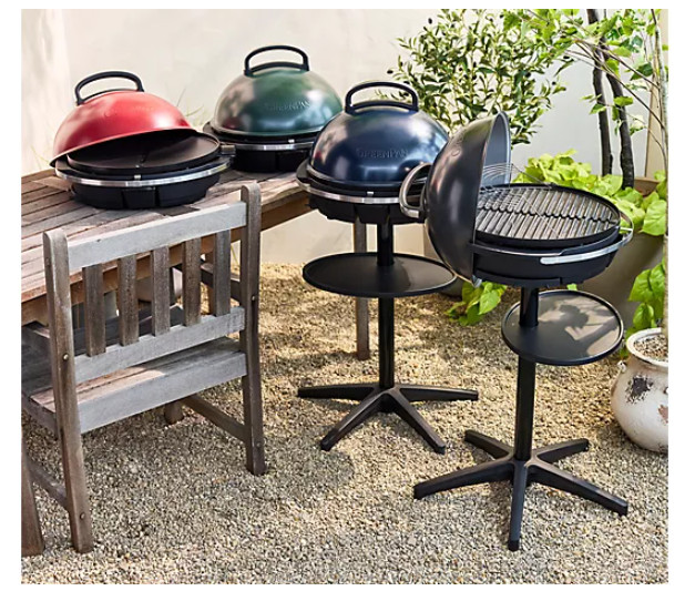 SALE Authentic GreenPan 2-in-1 Indoor Outdoor Electric Grill with Griddle Plate