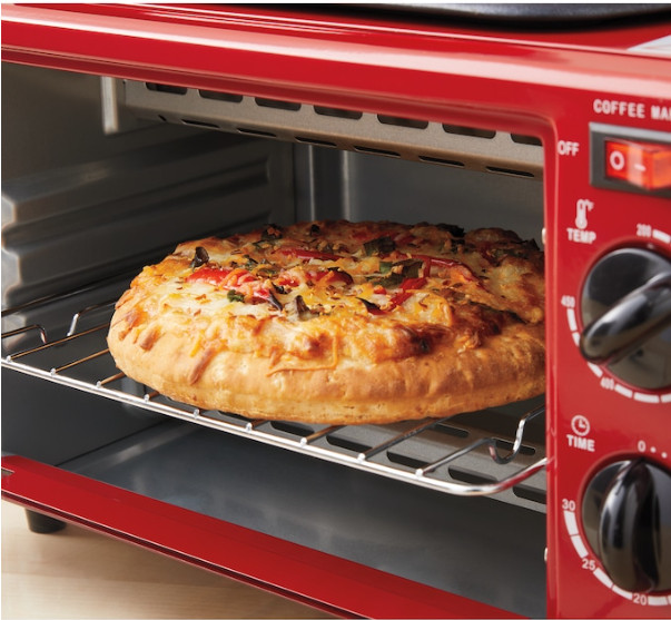 3-in-1 Breakfast Maker with Grill, Bake, Toast & Brew Functions- Freeshipping US