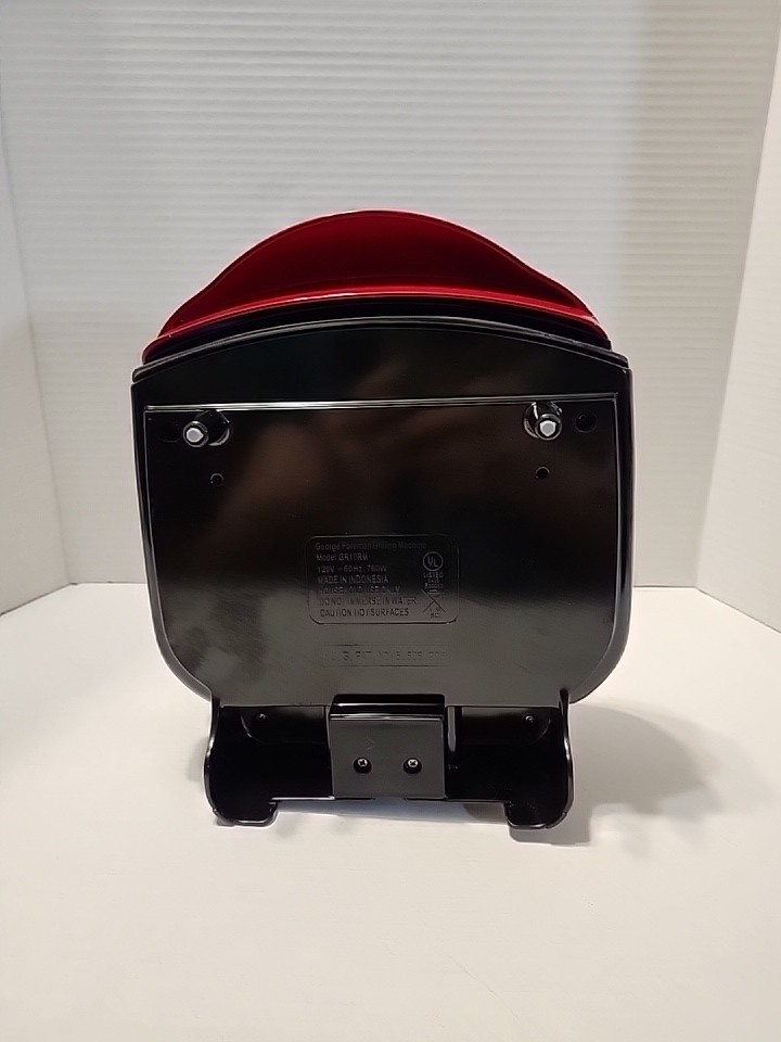 George Foreman 5 Serving Grill & Panini Red 2 in 1 Nonstick Red