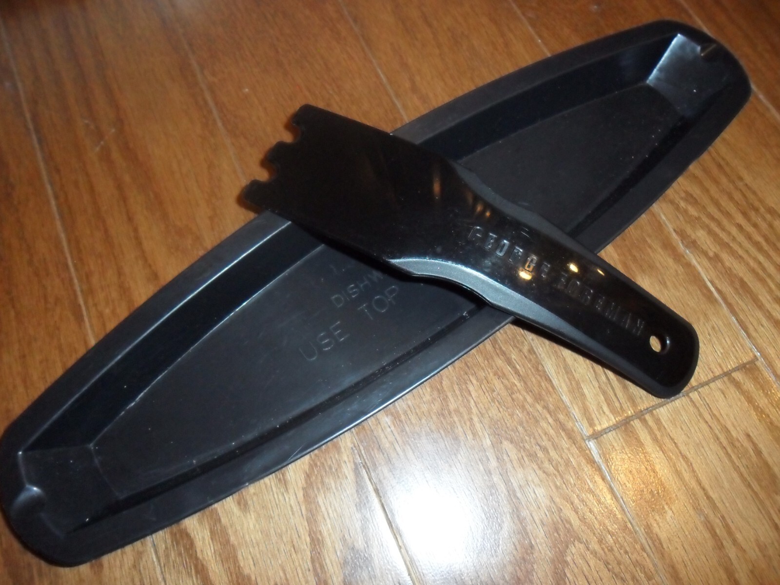 GEORGE FOREMAN BLACK Grill Drip Grease Tray 13″ inches with Spatula