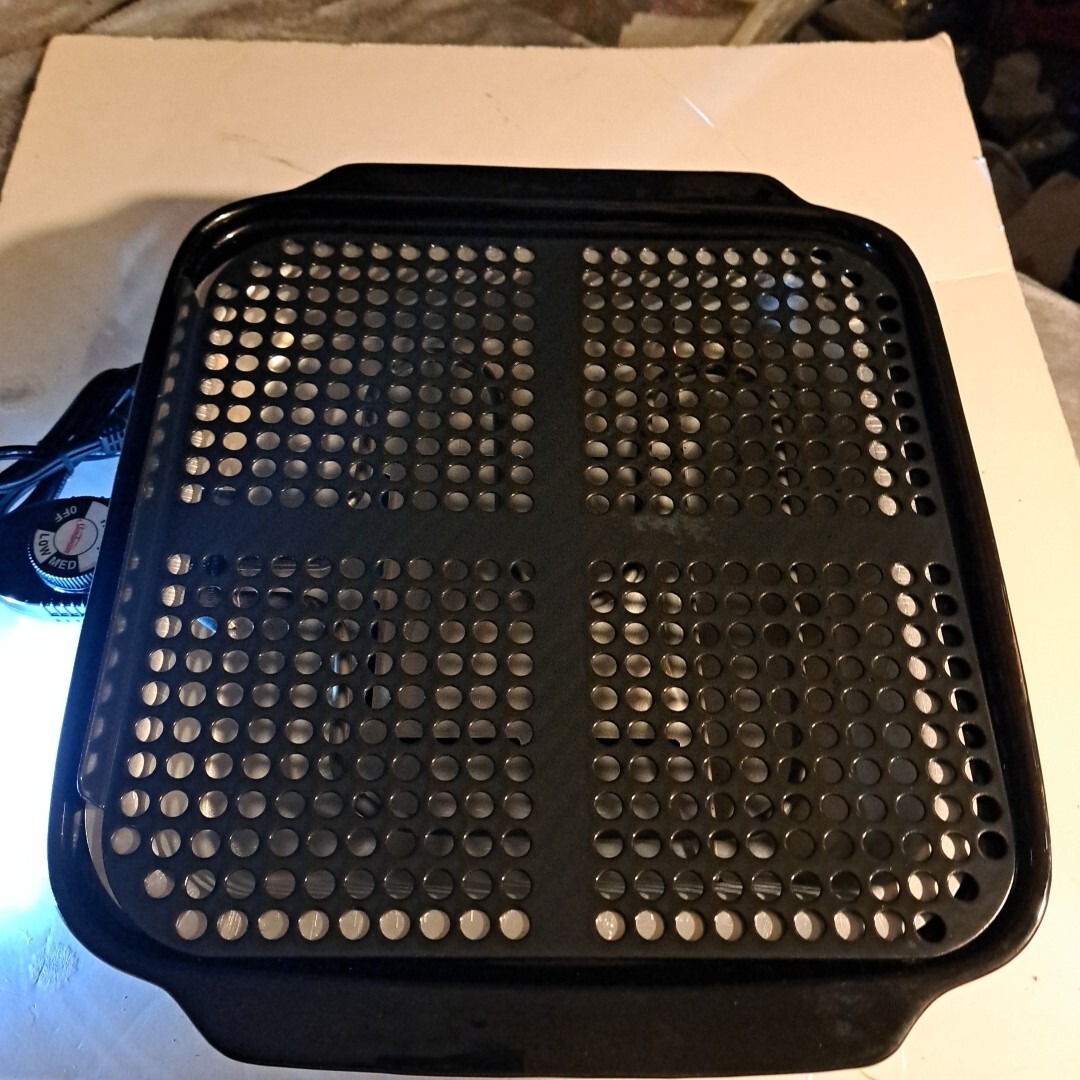 Vintage Sunbeam Electric Indoor Ceramic Grill Tested Complete