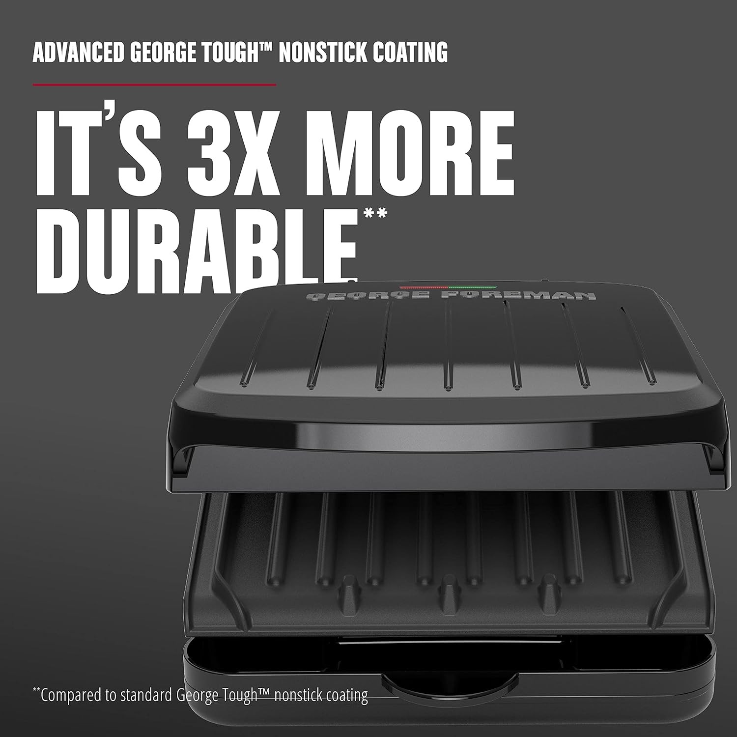 Electric Indoor Grill & Panini Press, Nonstick, Compact 2-Serving, Fast Shipping