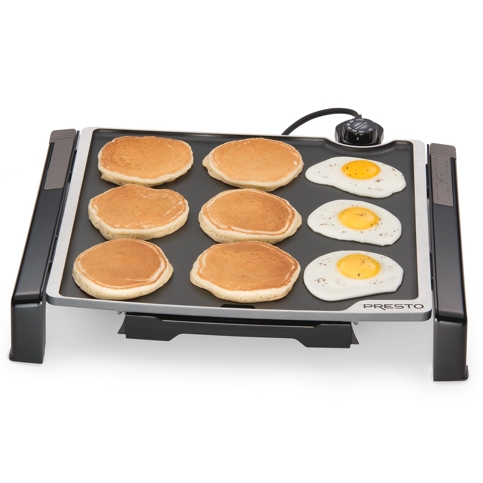 Presto 07071 15-Inch Electric Tilt-N-Fold Griddle 15″, Black