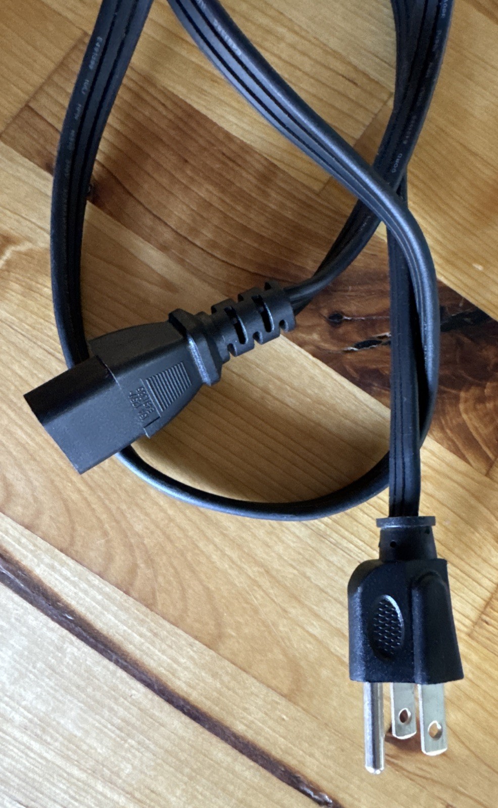 Power Smokeless Grill PG-1500 OEM Replacement 3-Prong Power Cord 3ft 4in Used