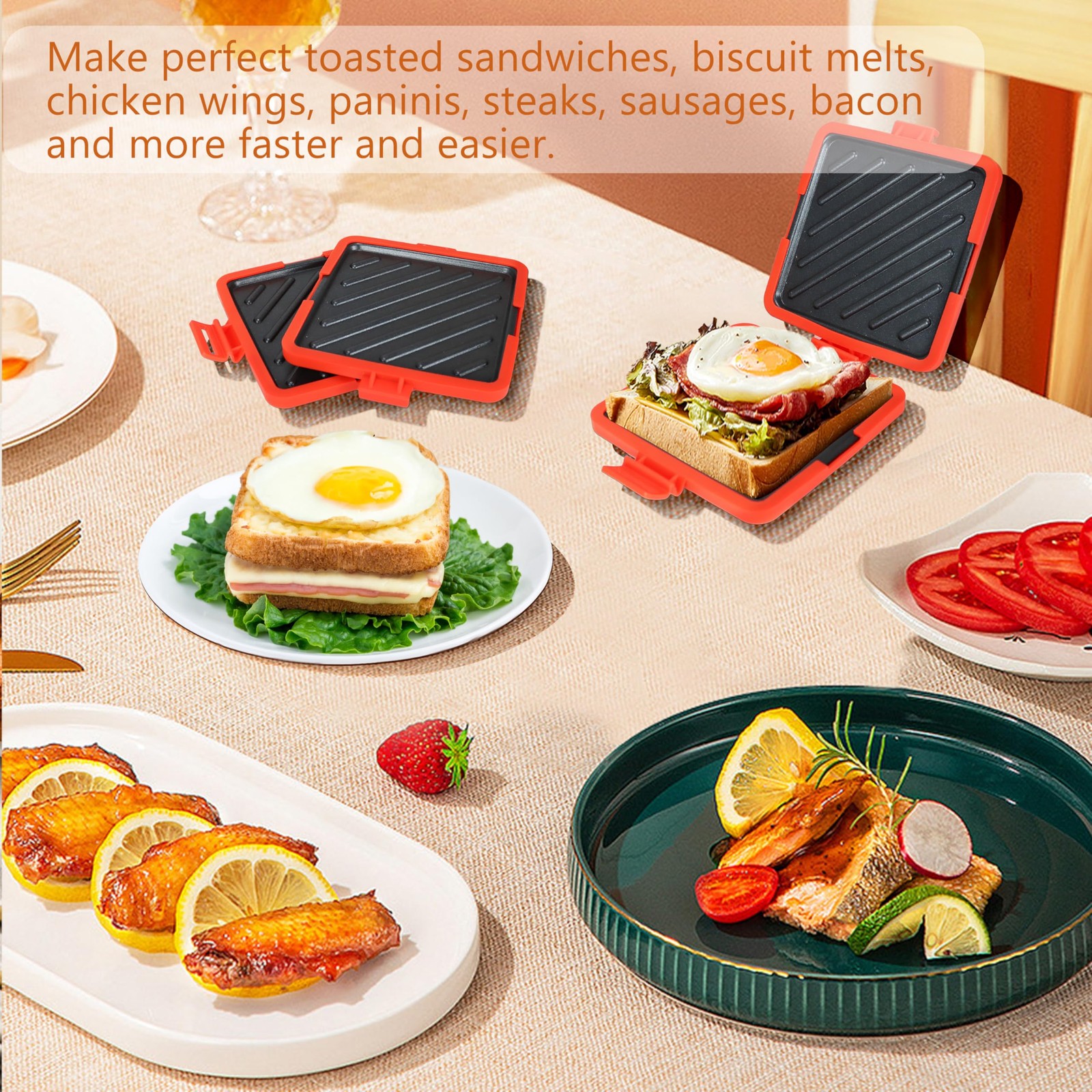 Microwave Toastie Sandwich Maker,Micro Munchy Microwave Toastie Maker, Versat…