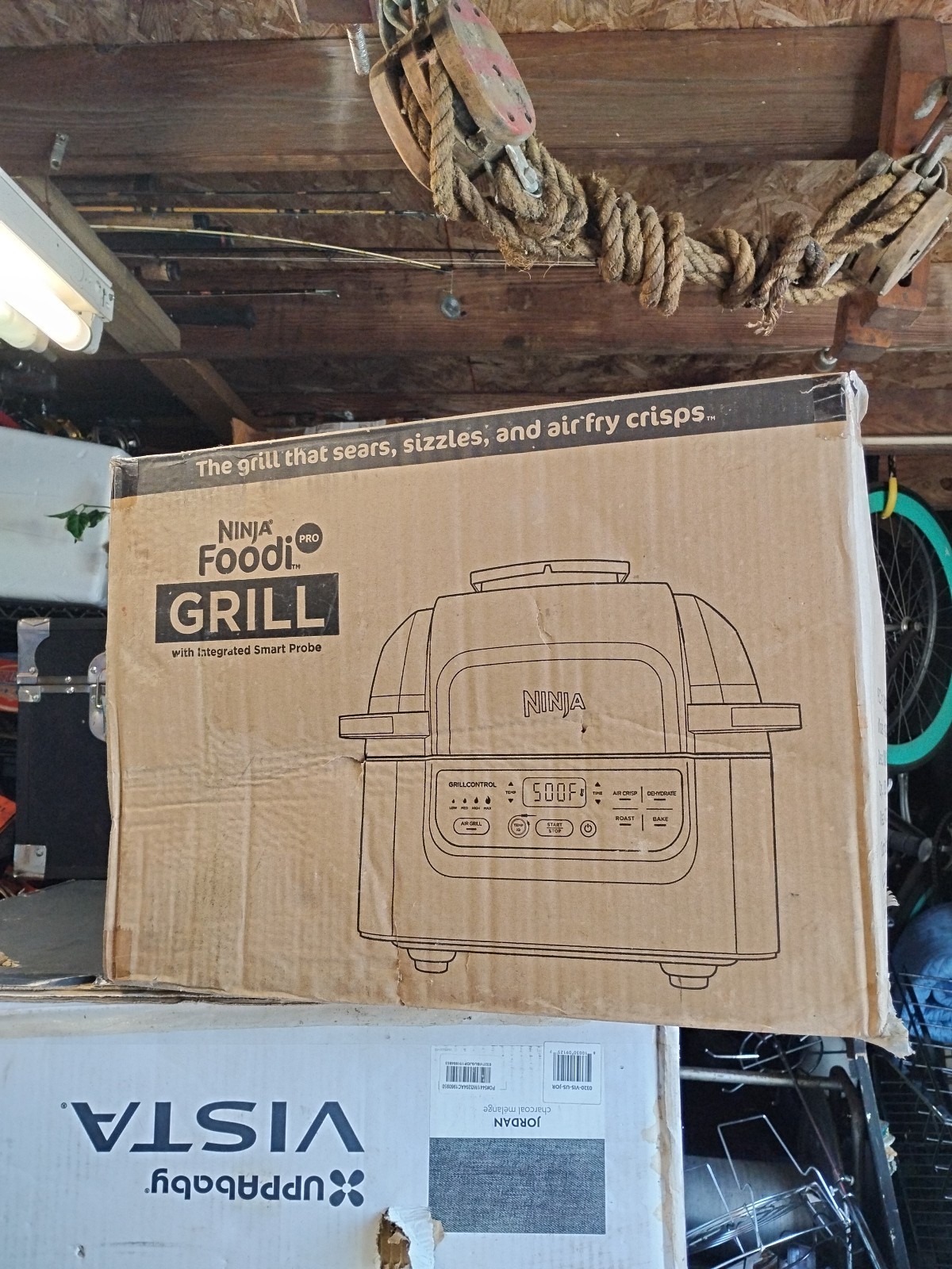 Ninja Foodi Pro AG400 5-in-1 Air Fryer – Black/Silver
