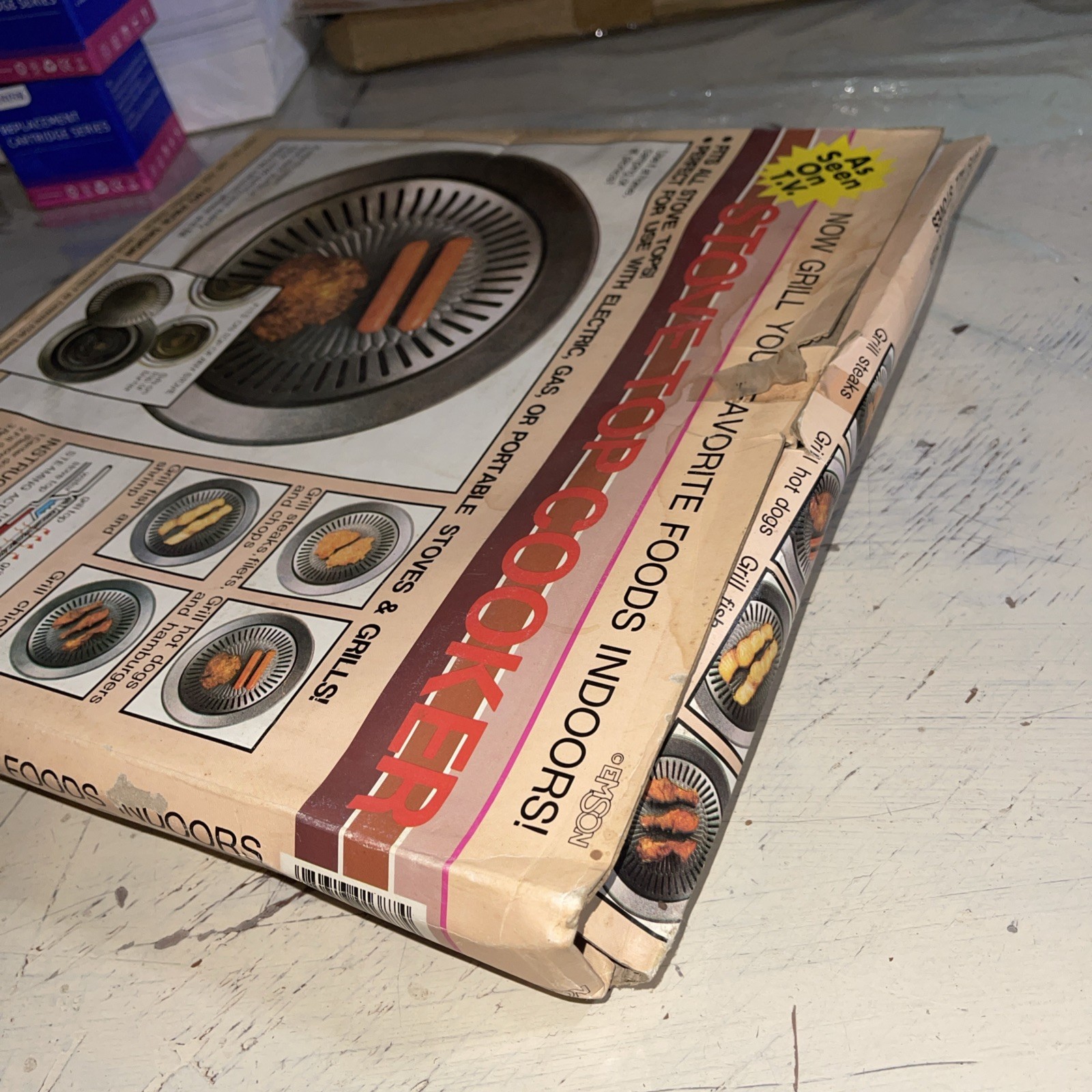 Vintage Stove Top Cooker Fits All Stove Tops Indoor Grilling