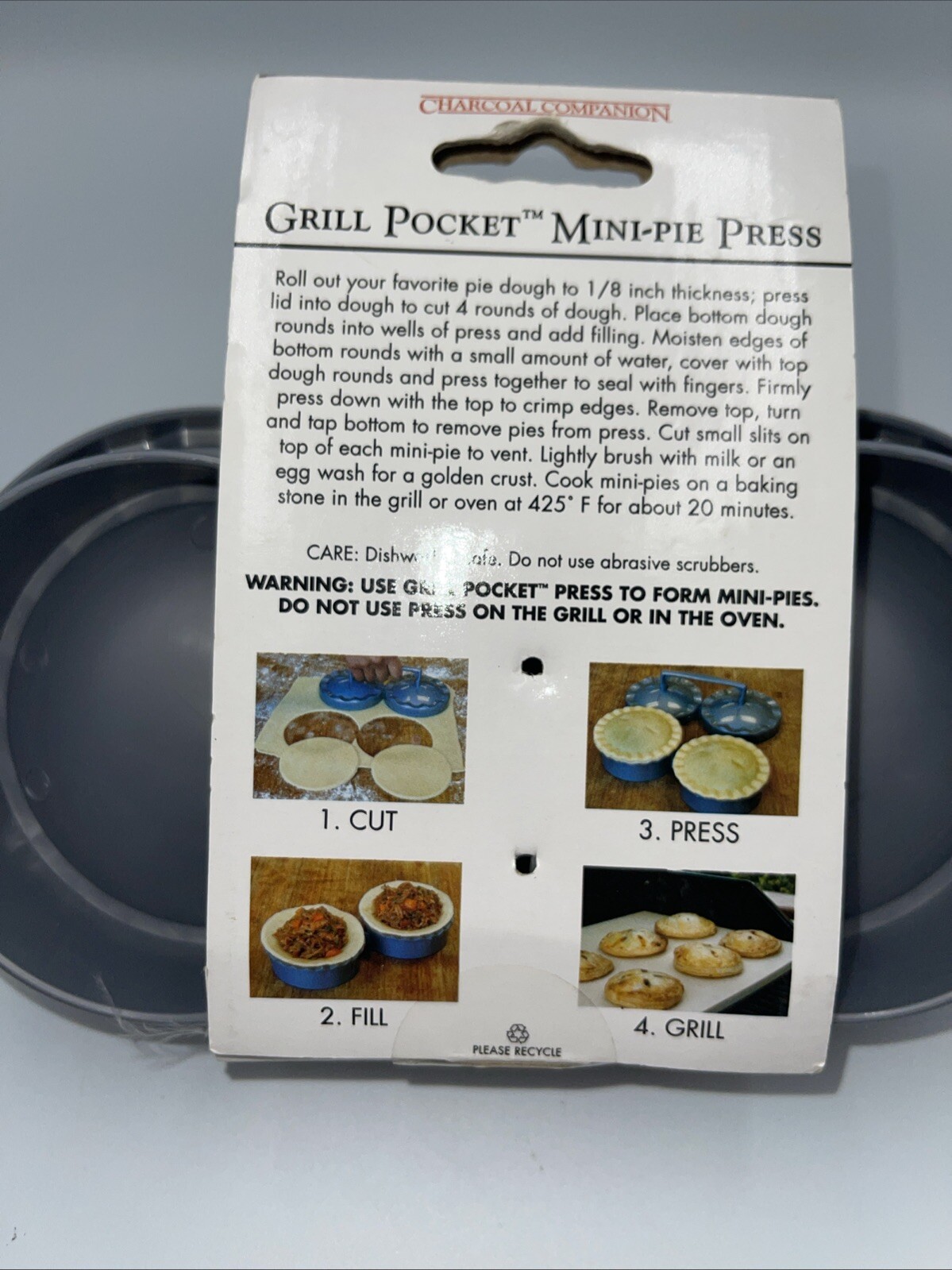 Grill Pocket Mini-Pie Press