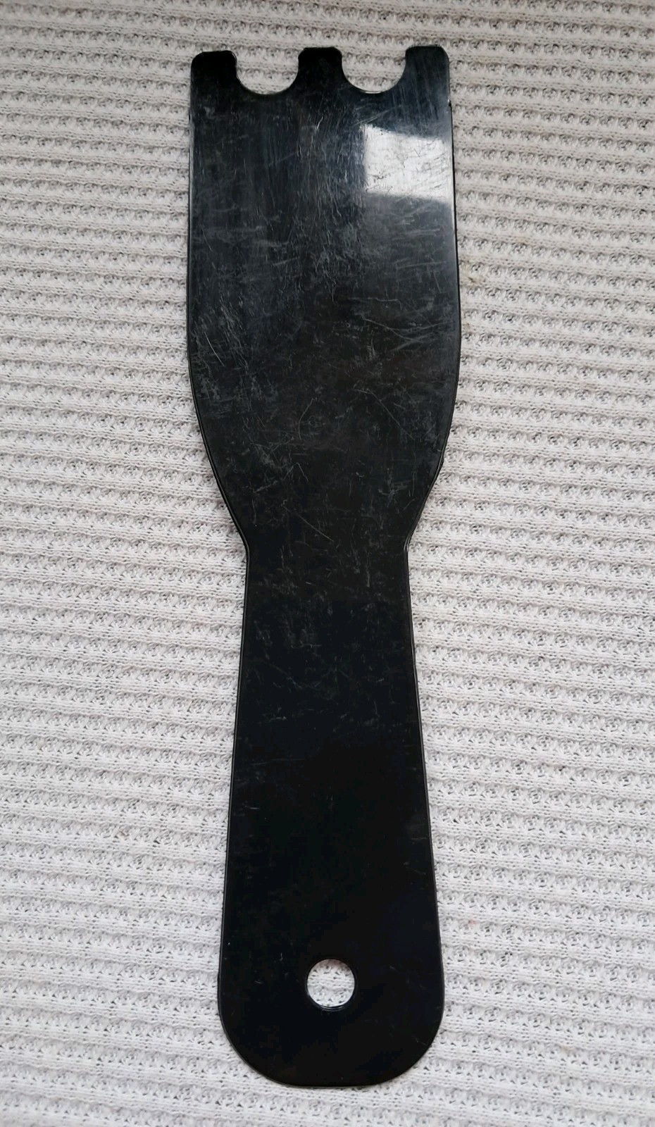 George Foreman Grill Scraper Fork Spatula Black in Color