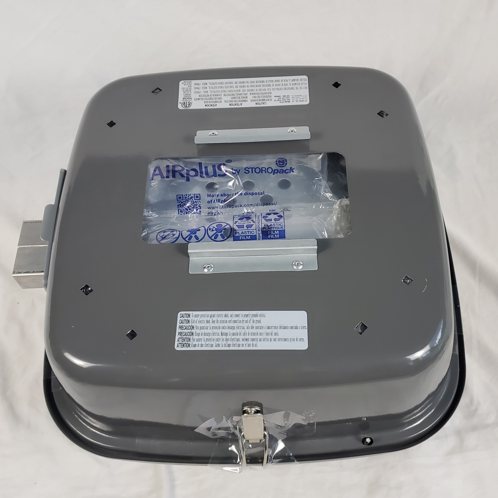 Pampered Chef Indoor Outdoor Electric Charcoal Grill Portable Camping Glamping